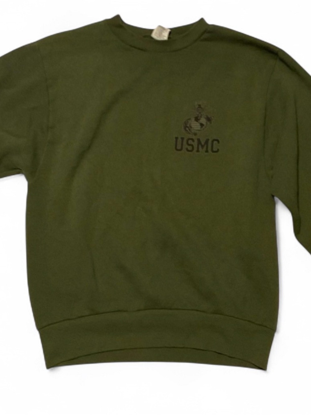 Jerzees Olive Green USMC Sweatshirt